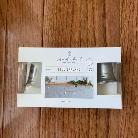 Hearth & Hand Bell Garland NIB - Picture 5 of 8